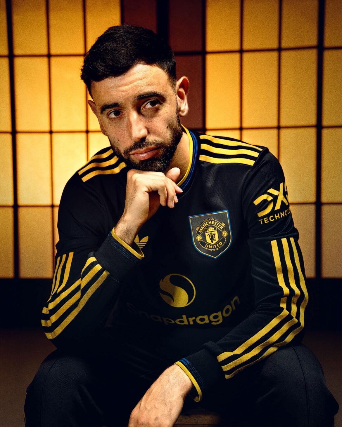 Jogadores usando a Camisa Manchester United III 2025/26