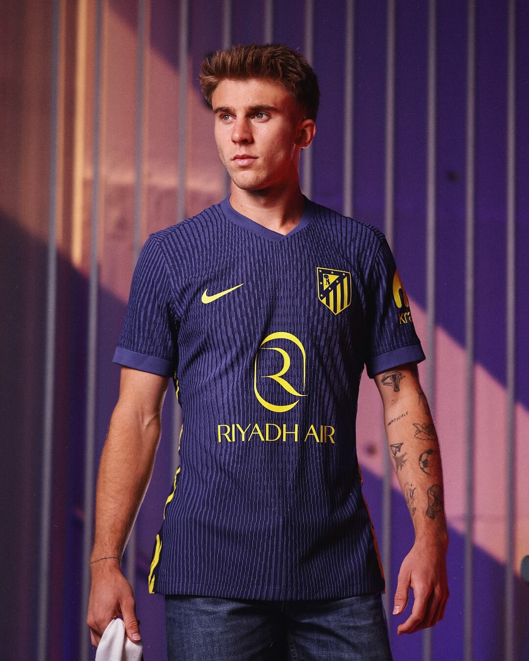 Camisa Atl&eacute;tico de Madrid 2025/26 frente