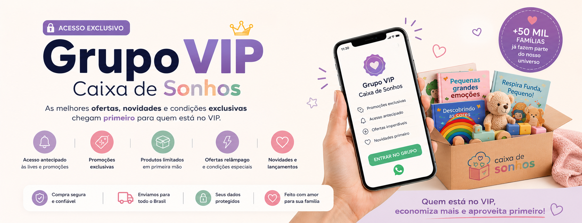 Grupo VIP Caixa de Sonhos