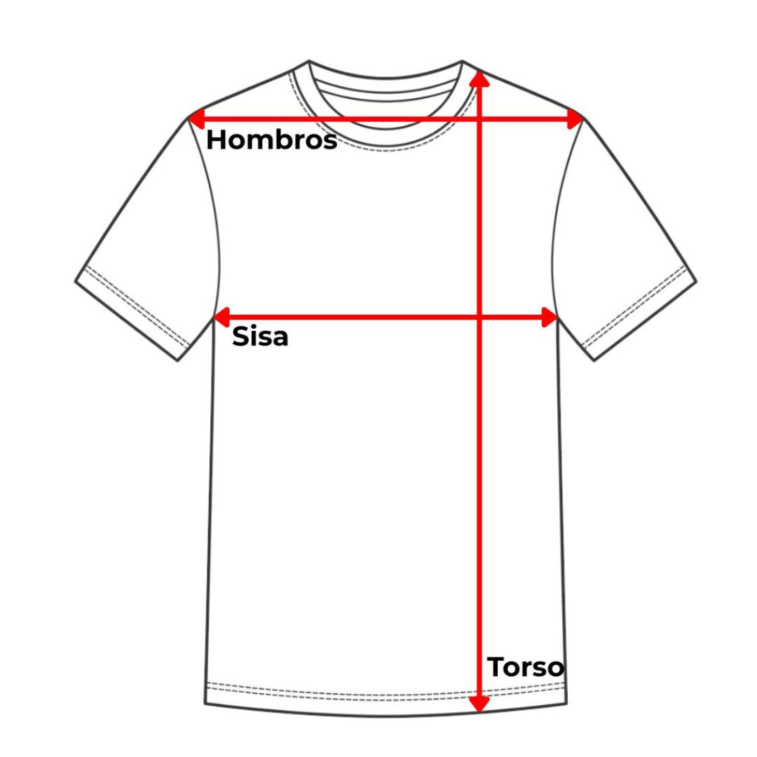 Guía de talles remera
