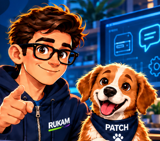 Official RUKAM Nerd with Patch
