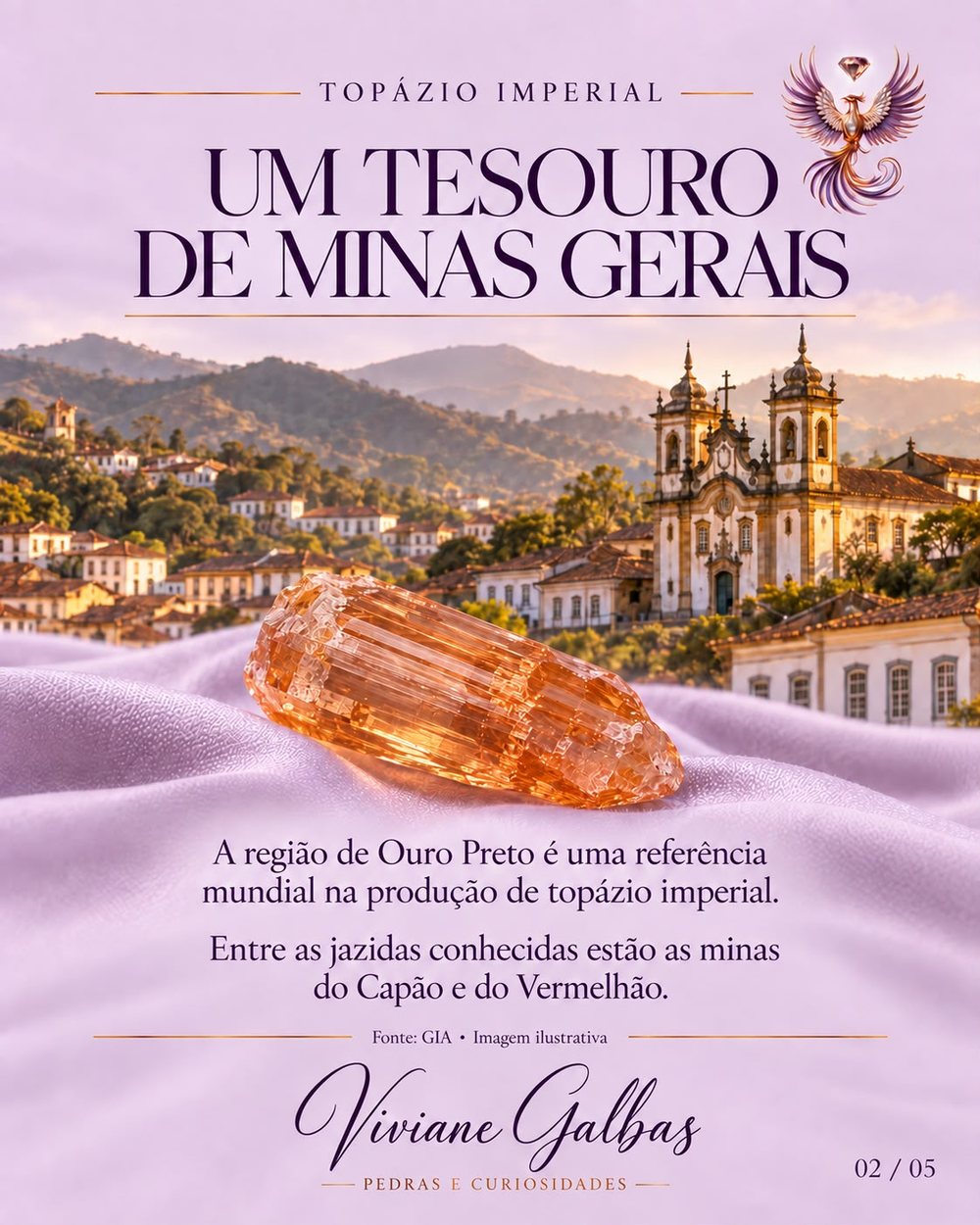 Topázio Imperial, um tesouro de Minas Gerais