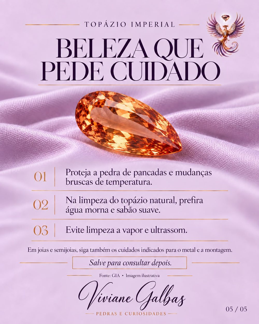 Como cuidar do Topázio Imperial