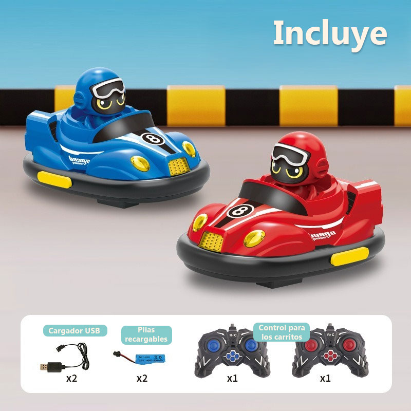 Autitos a Control Remoto Boom Cars - Chocones y Divertidos