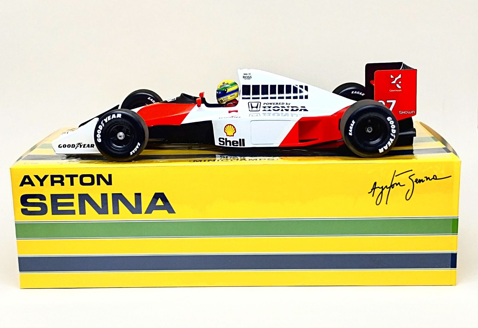 McLaren MP4/5b Ayrton Senna 1990 1:18