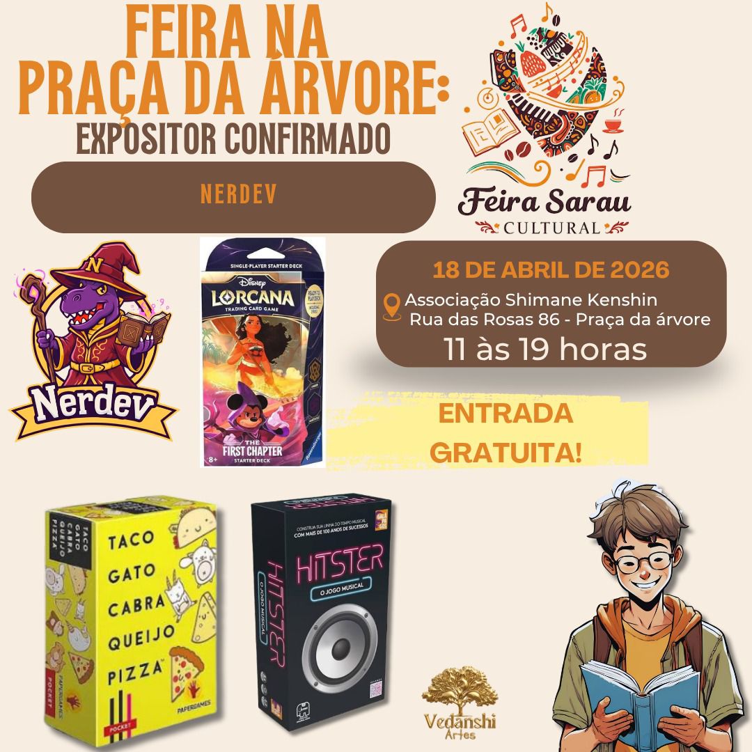 Evento da Feira Sarau
