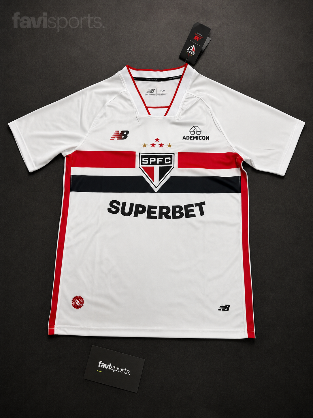 Guia visual de medidas da Camisa São Paulo 2026/27 Torcedor