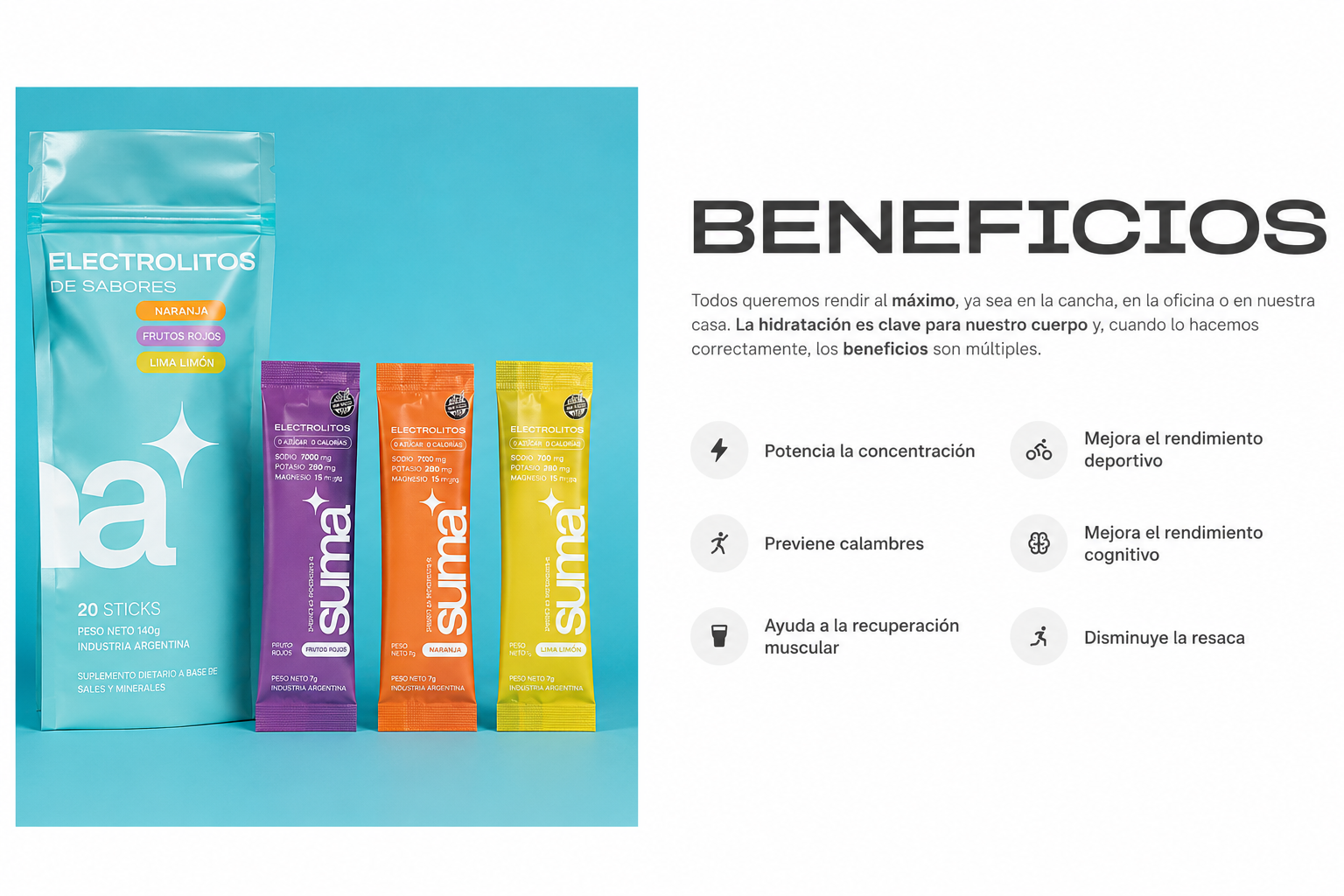 BENEFICIOS: