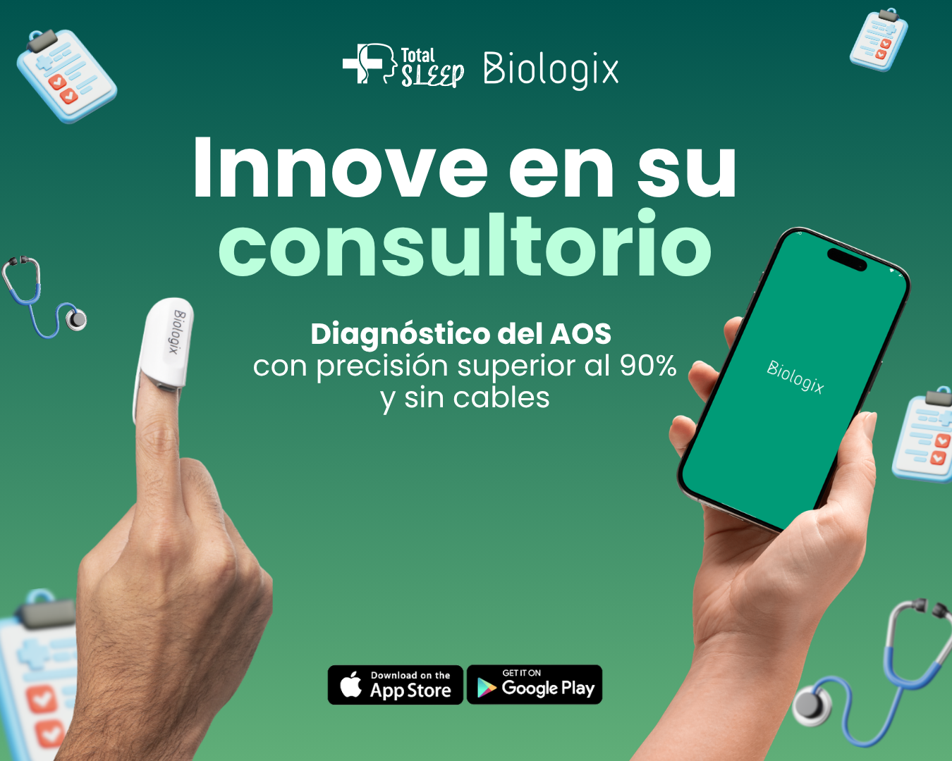 diagnosticos del AOS con Biologix en TOTALSLEEP