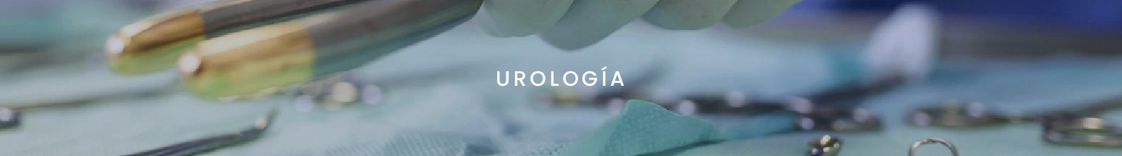 Banner de la categoría UROLOGÍA