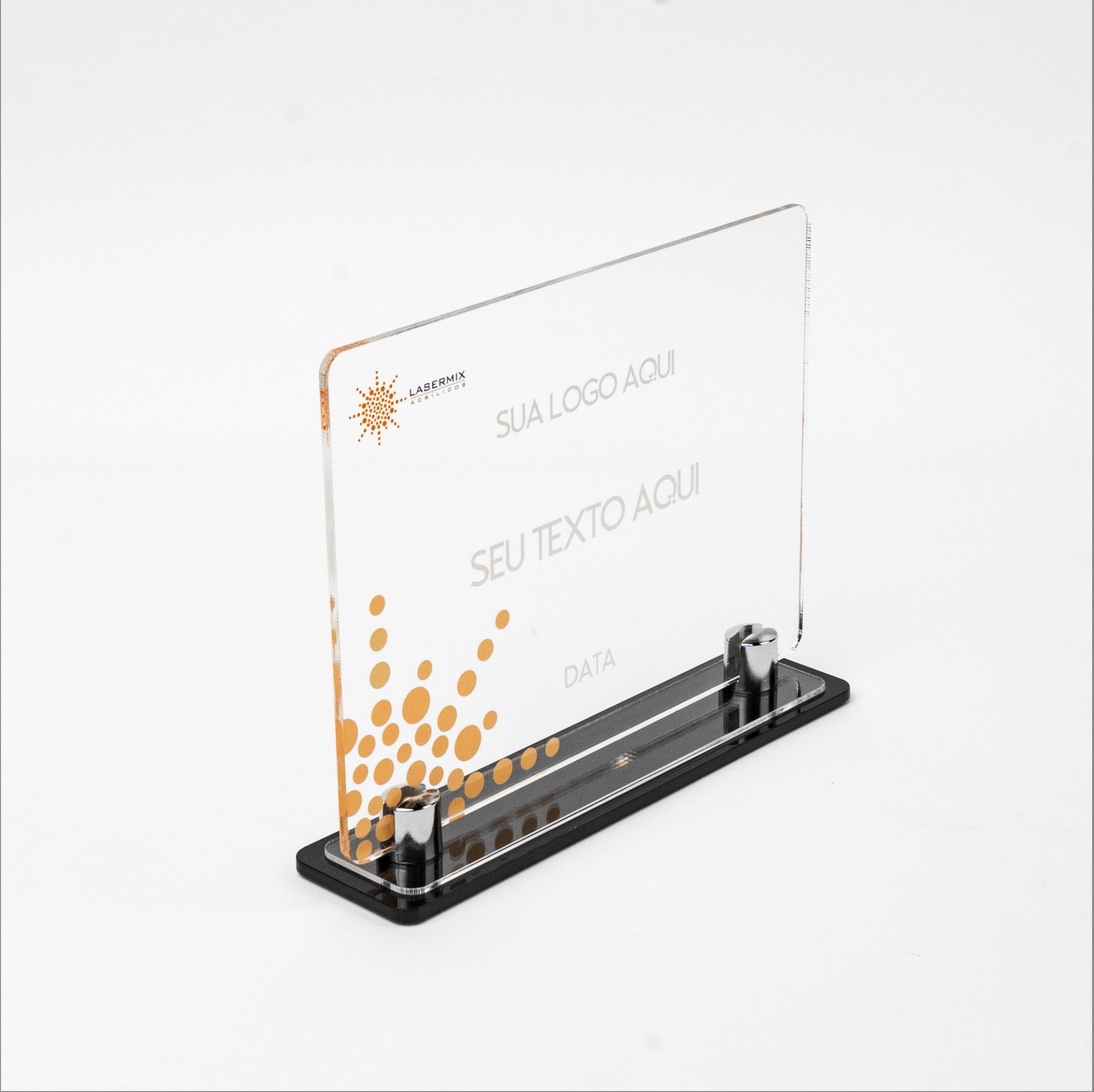 Lasermix Acrílicos - Placa de Homenagem