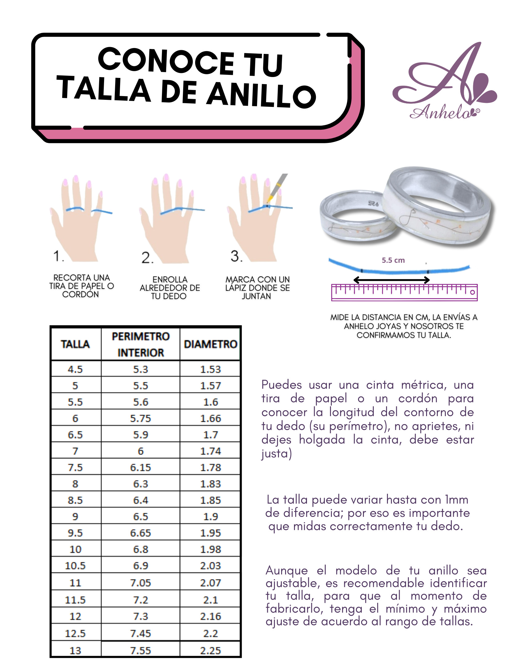 guia de tallas de anillo