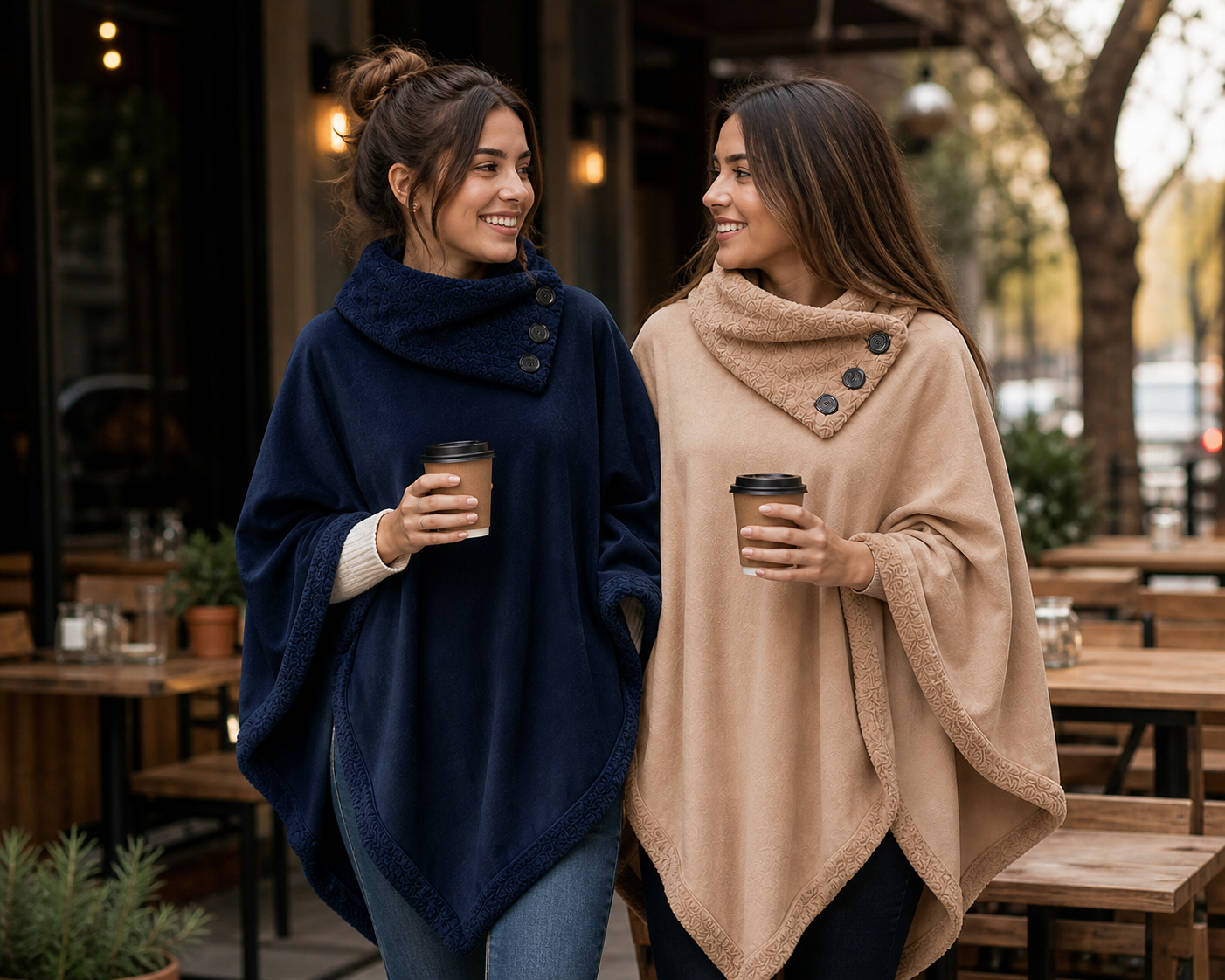 Poncho de abrigo Molvant