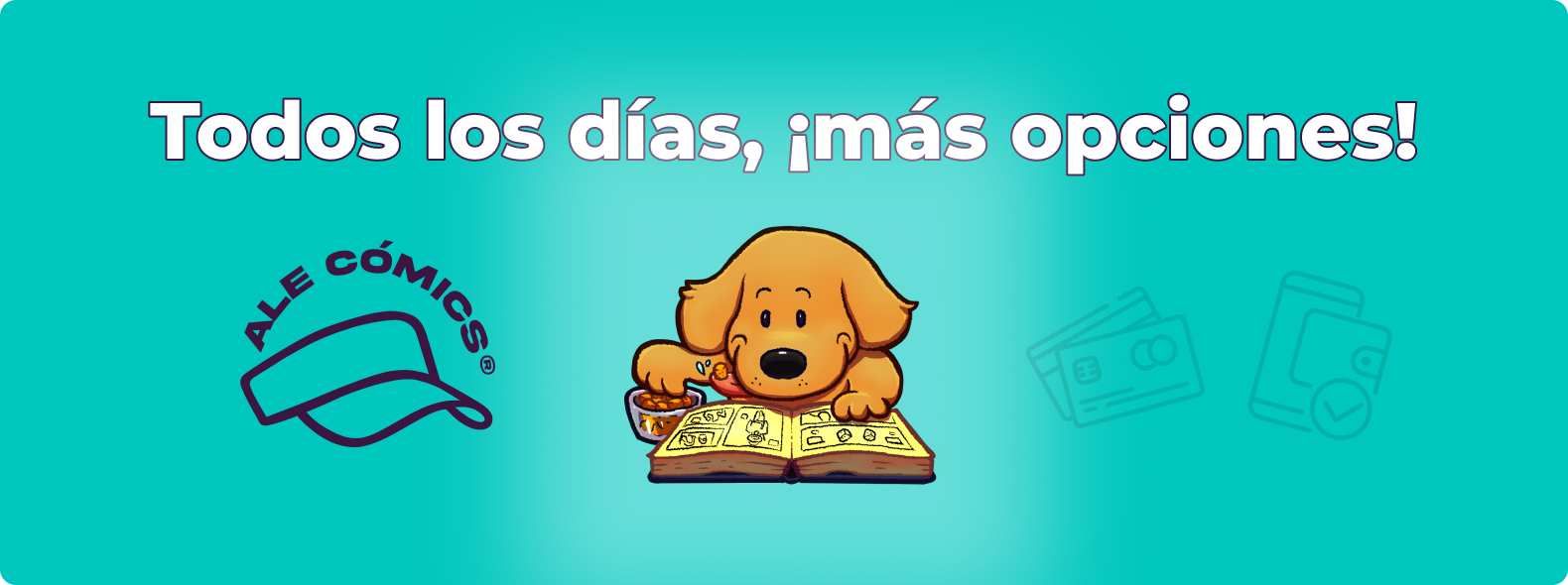 Footer promociones Ale Cómics