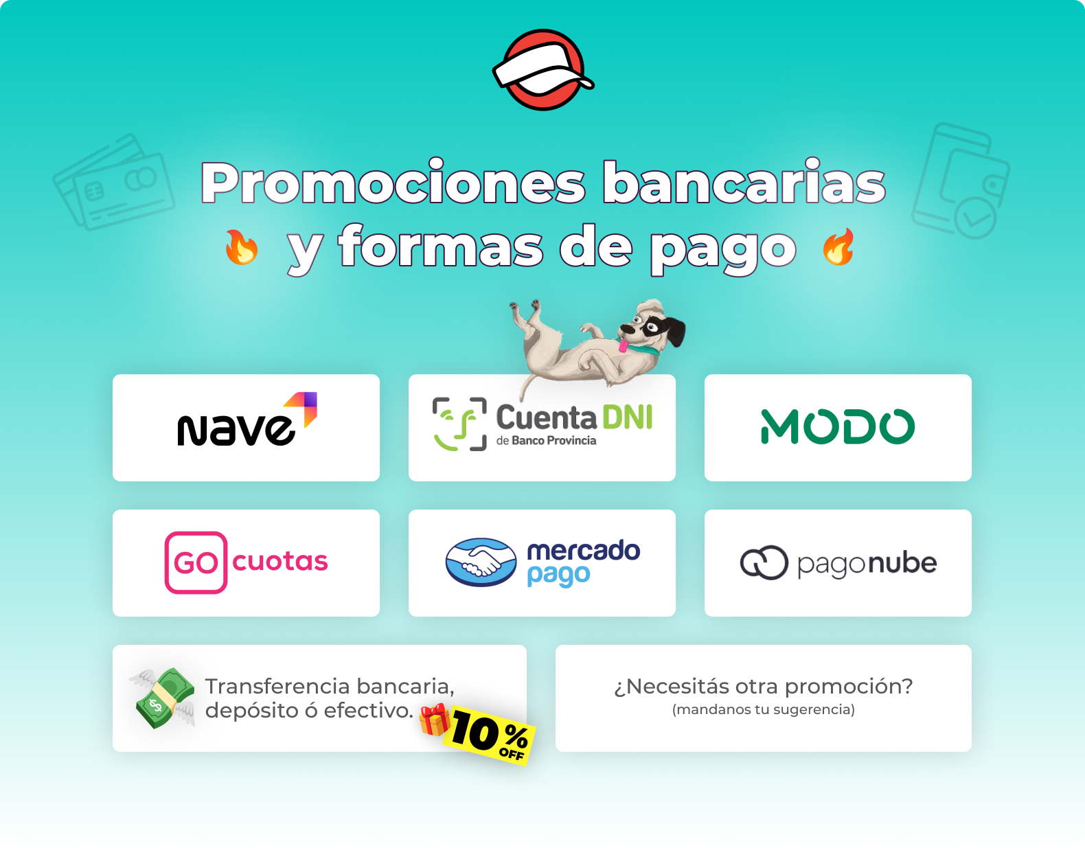 Promociones bancarias y formas de pago en Alecomics
