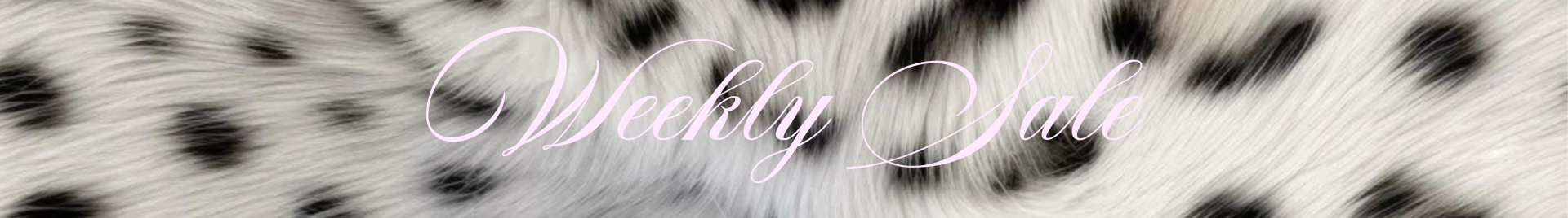 Banner da categoria WEEKLY SALE! 50%OFF