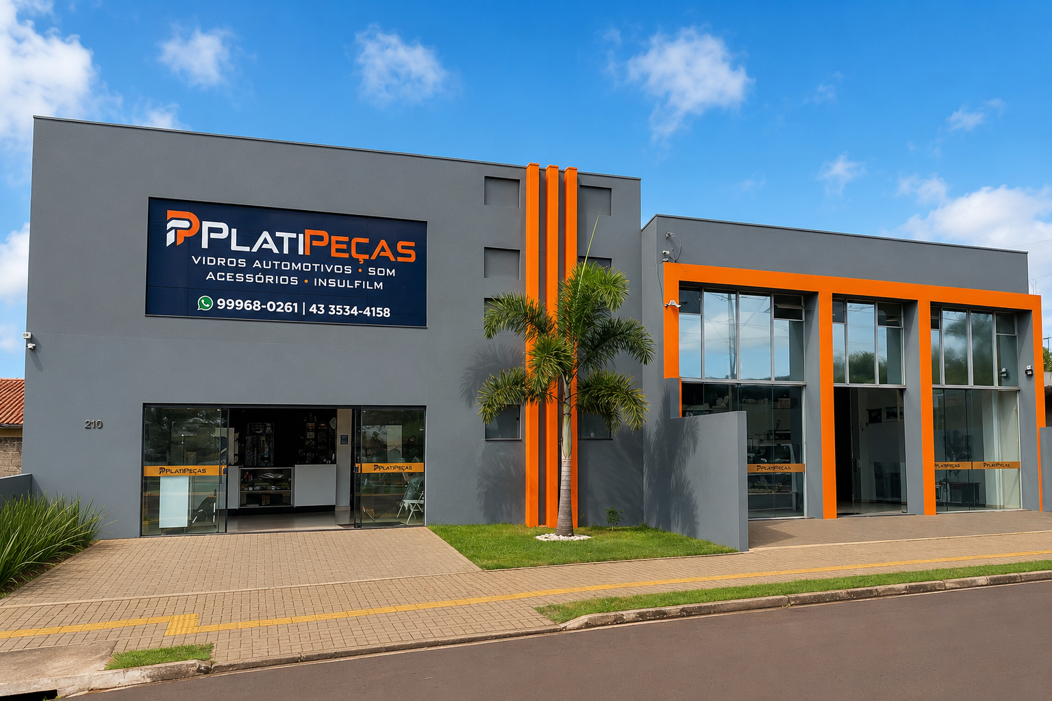 Platipeças foto da faixada
