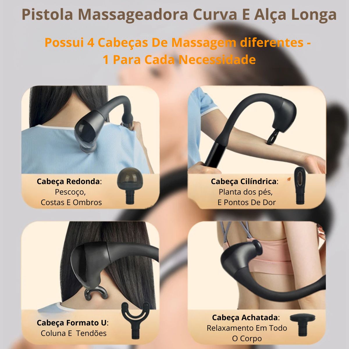 Pistola Massageadora