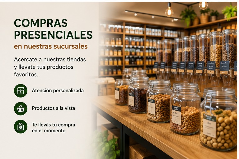 Compras presenciales en sucursal de El Portugués