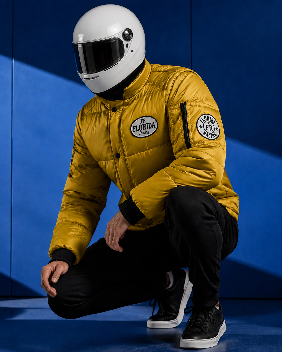Jaqueta Amarela Florida Racing