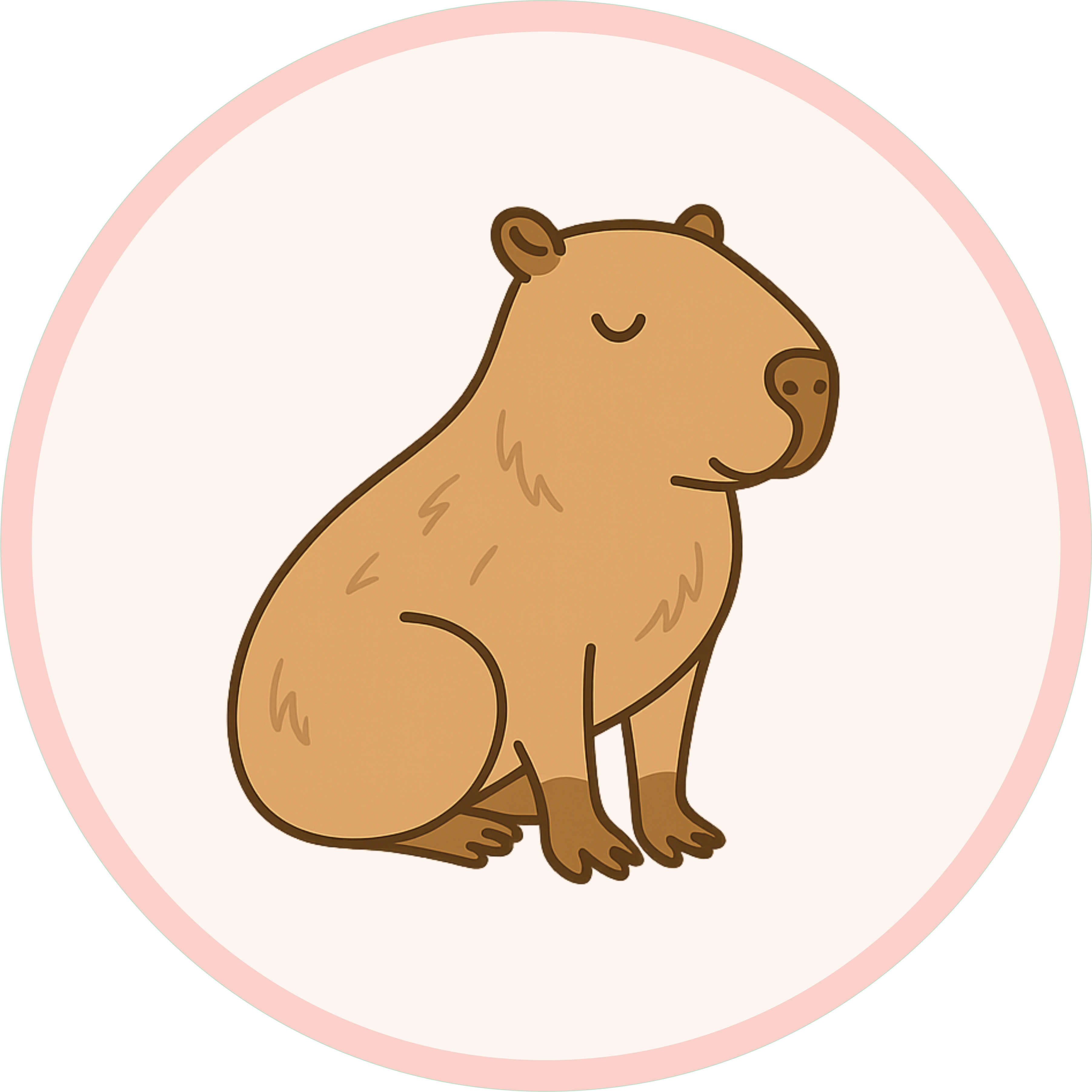 Papelaria personalizada para festa infantil tema Capivara, com elementos da fauna brasileira e estilo fofo e divertido.