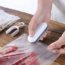 Mini Máquina De Selagem Para Saco De Plástico, Selador De Calor, Portátil, Máquina  Seladora, Adesivo E Selos Para Lanche, Acessórios De Cozinha - AliExpress