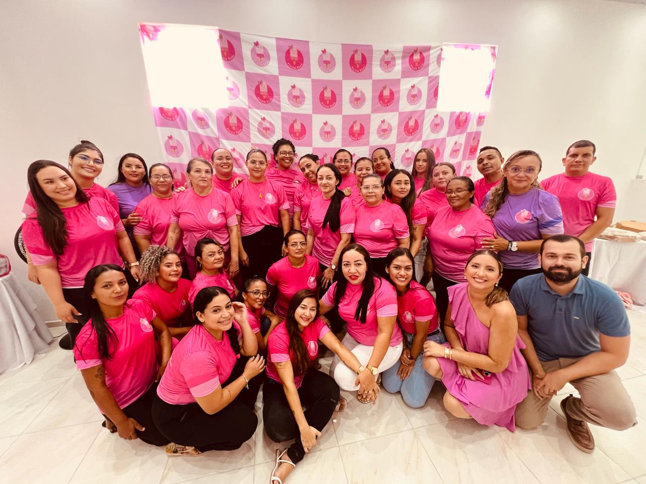 Uma parte da nossa equipe de produção