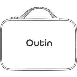 Estuche EVA protector del Outin Nano Travel Kit