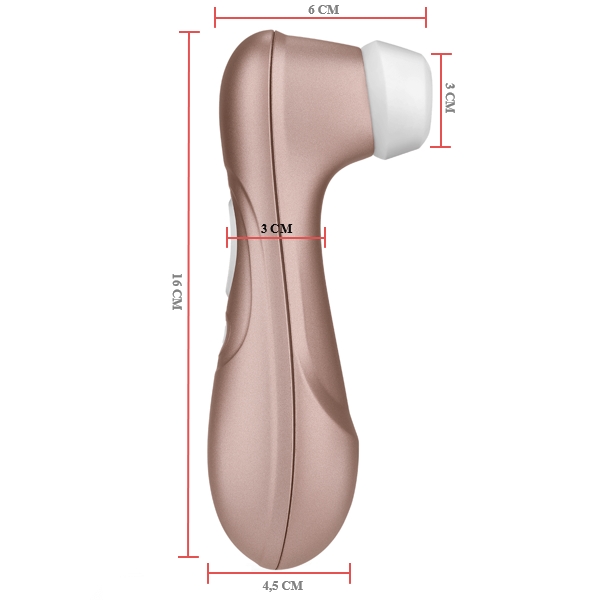 dimensões satisfyer pro 2