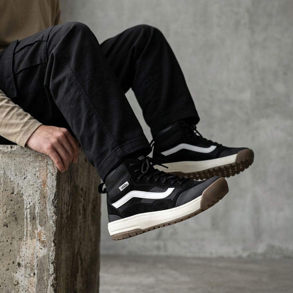 Detalle de materiales Botas Vans UltraRange EXO Hi Classic