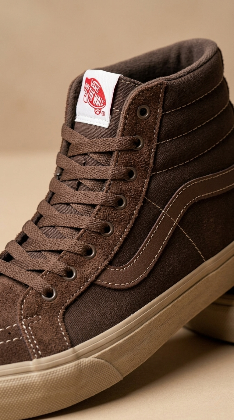 Detalle Sk8-Hi Chocolate