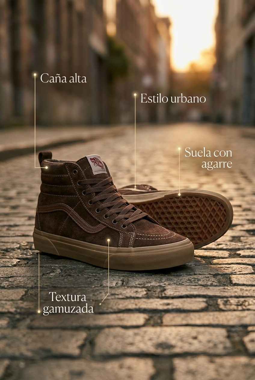 Beneficios Sk8-Hi Chocolate