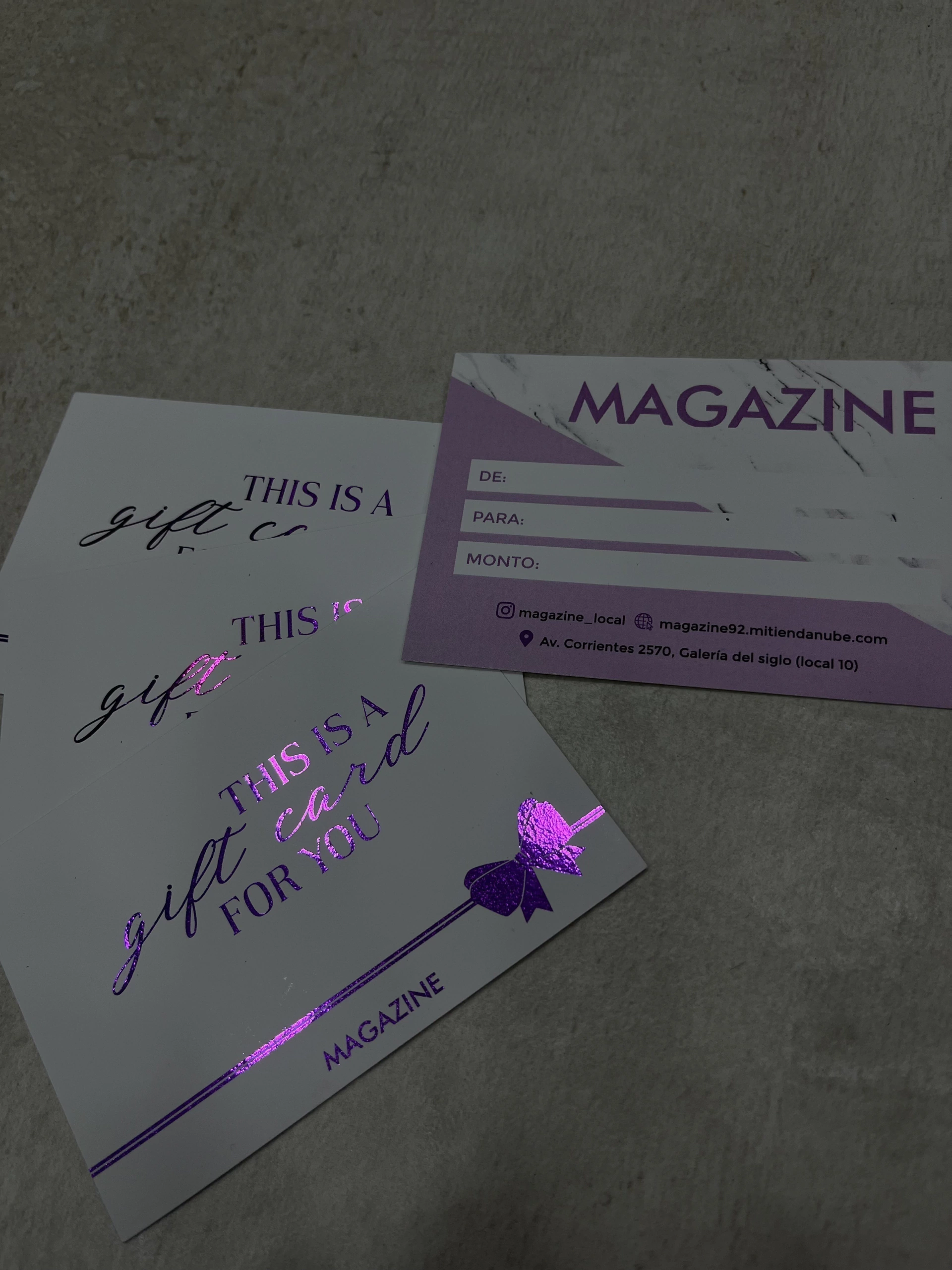 Banner de la categoría GIFT CARD