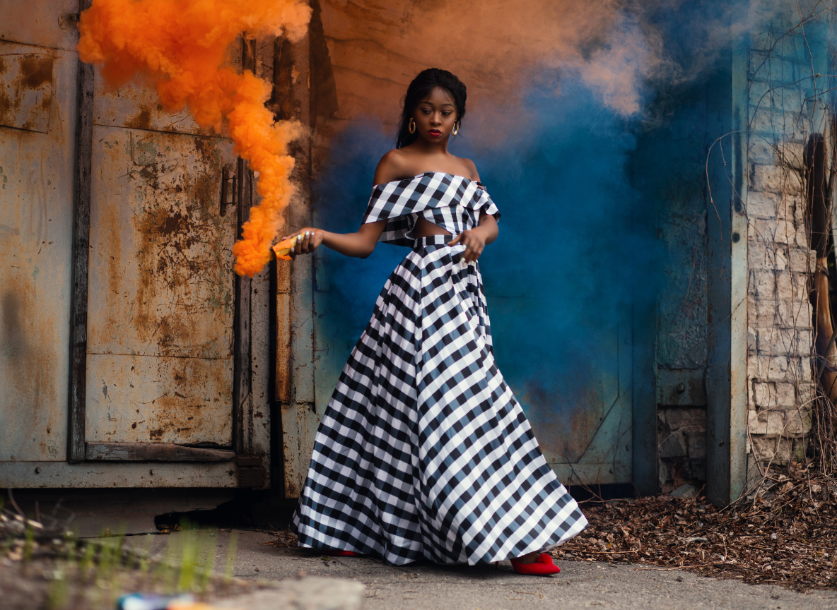 Composição premium em algodão e elastano