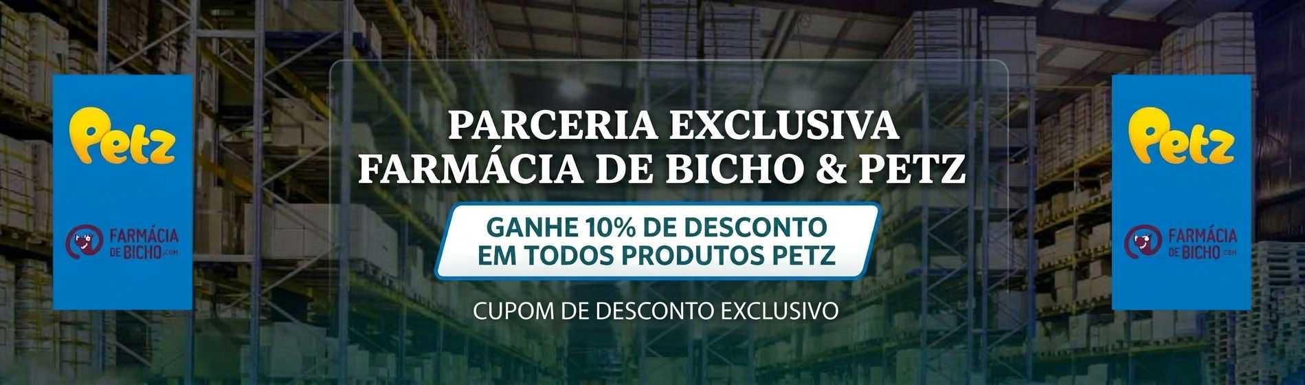 CUPOM DE DESCONTO PETZ