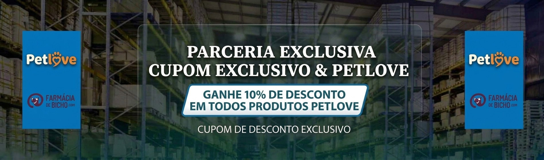 Cupom de Descconto Pet Love