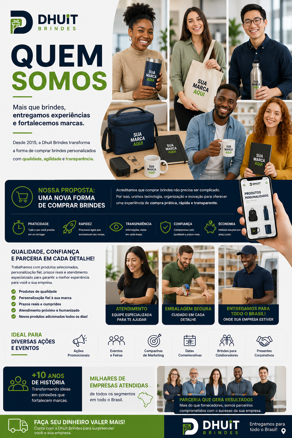 Quem Somos | Dhuit Brindes