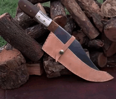 Vaina de cuero Bowie