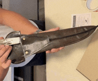 Vaina y chaira cuchilla pampa