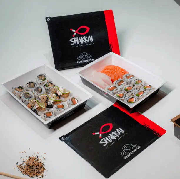 Embalagem Delivery Comida Japonesa