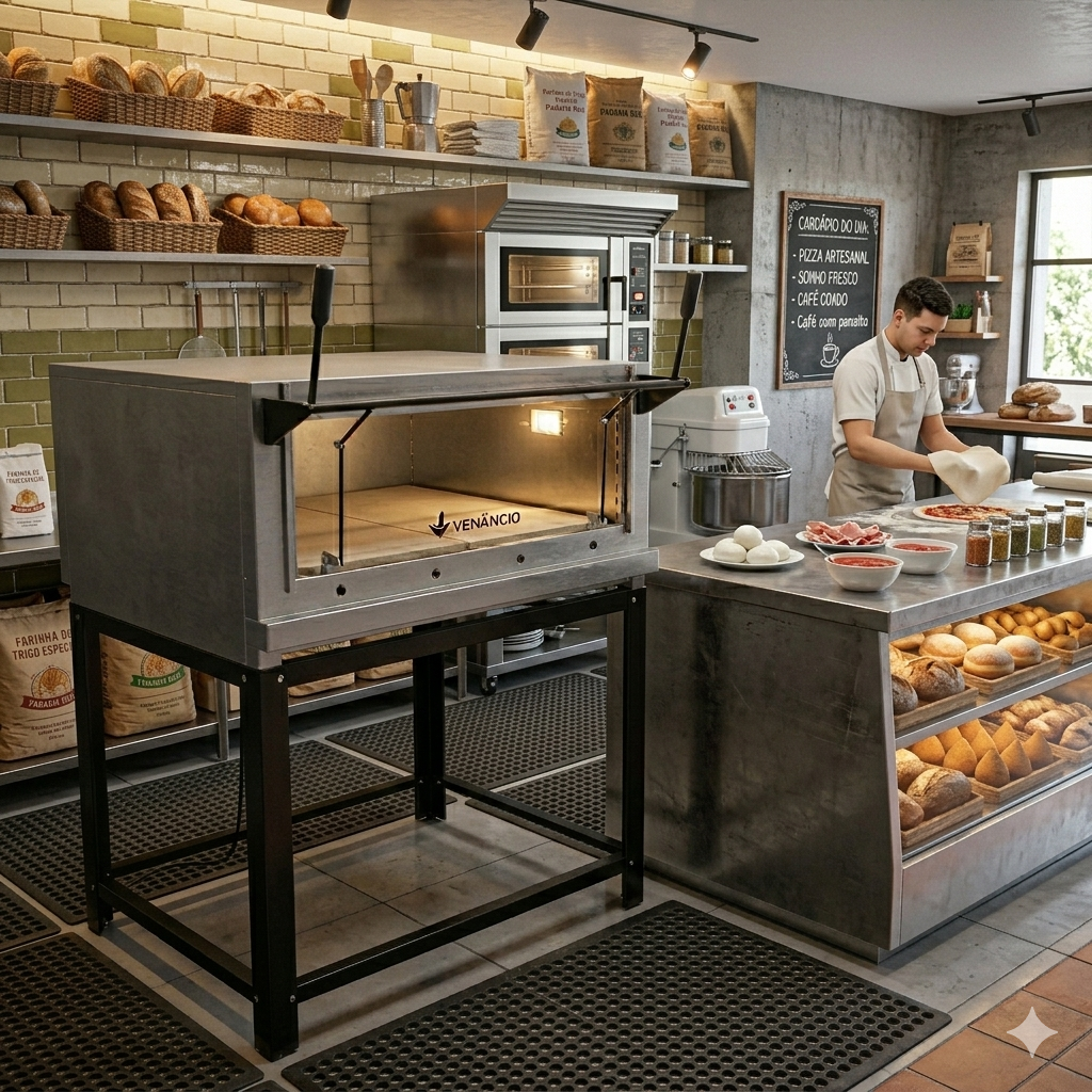 ⚙️ Construção Robusta em Inox