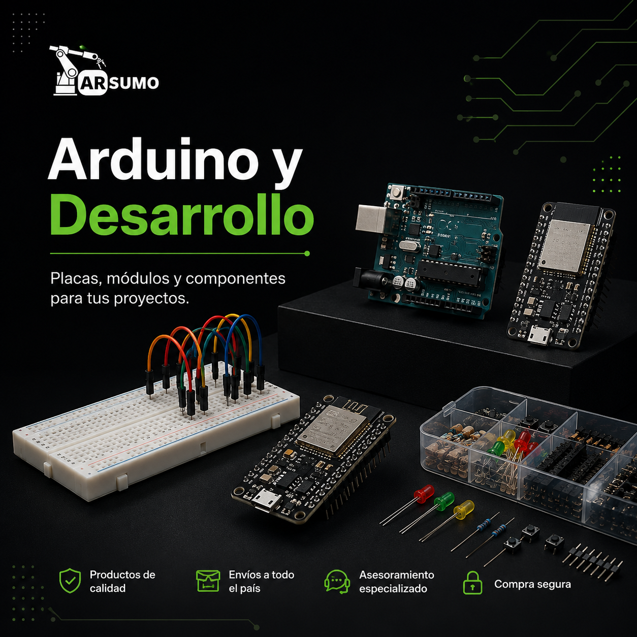 Arduino y desarrollo en Arsumo