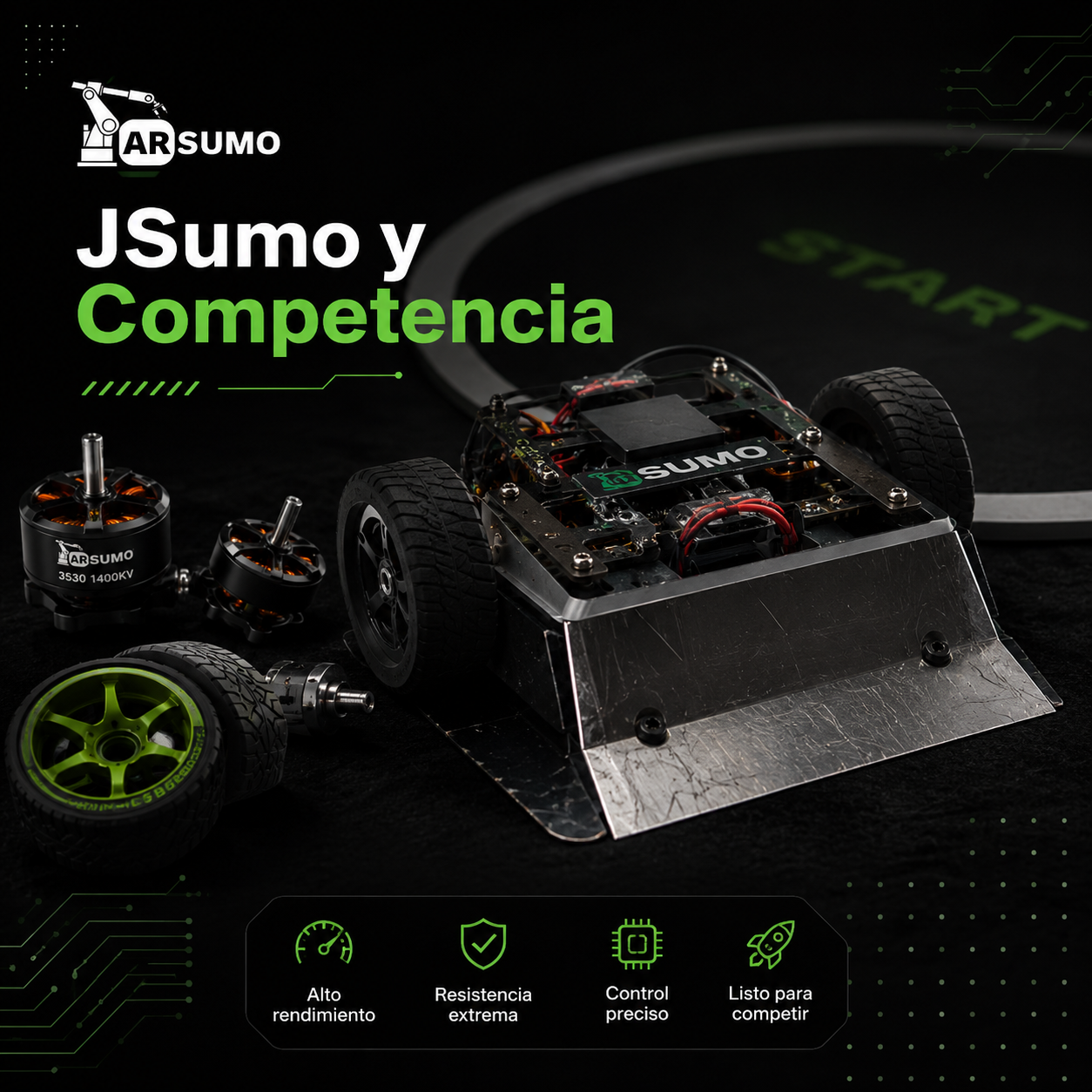 JSUMO y competencia en Arsumo
