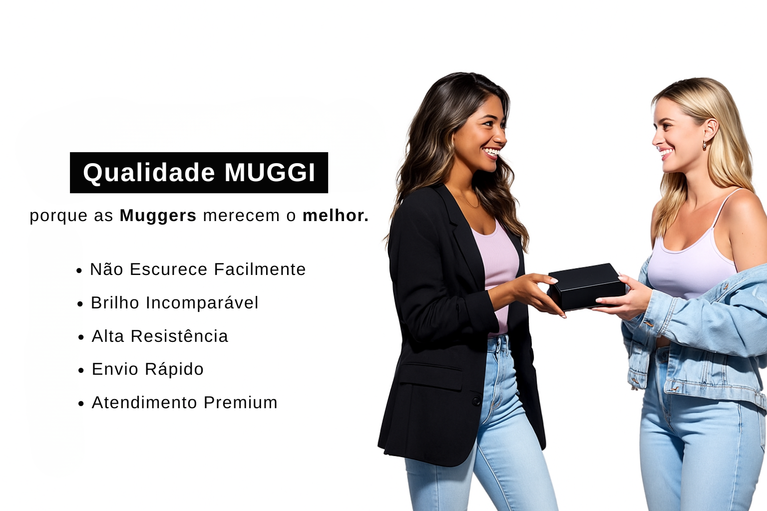 Duo Esfera Lisa Dourado - Comprar em MUGGI