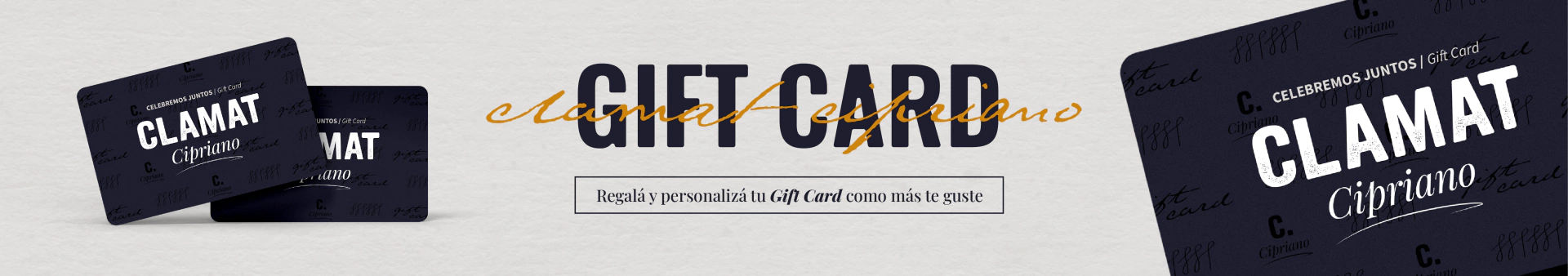 Banner de la categoría GIFT CARDS