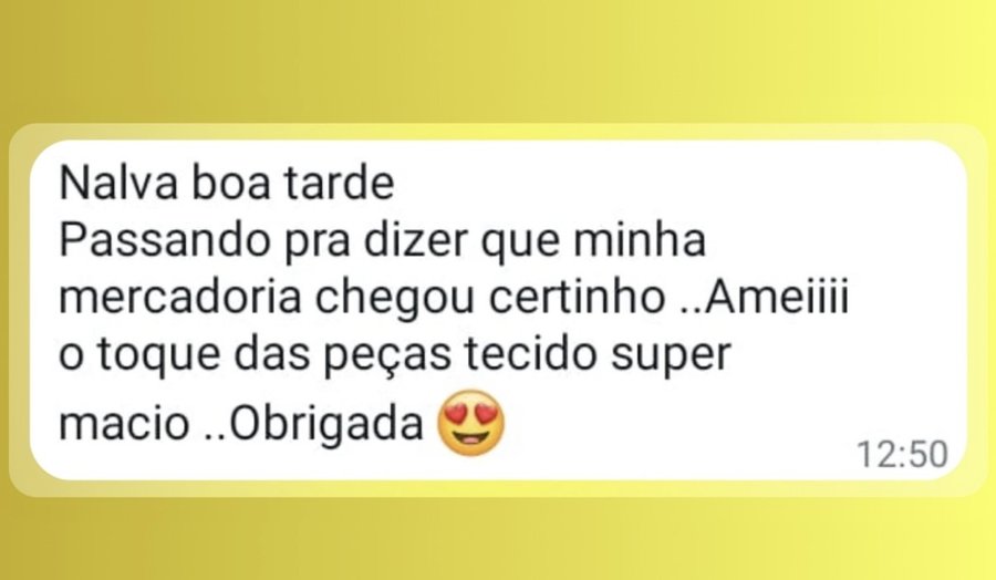 Depoimento de cliente Dona Eron Modas 3