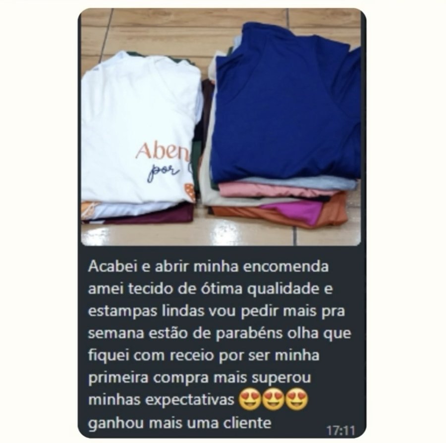 Depoimento de cliente Dona Eron Modas 5