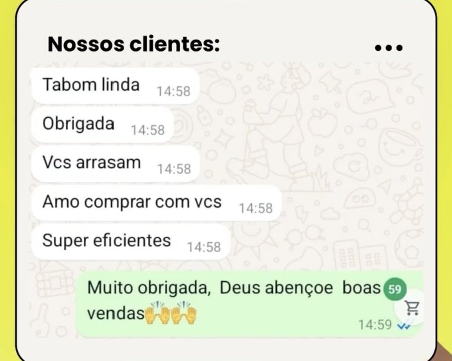 Depoimento de cliente Dona Eron Modas 8