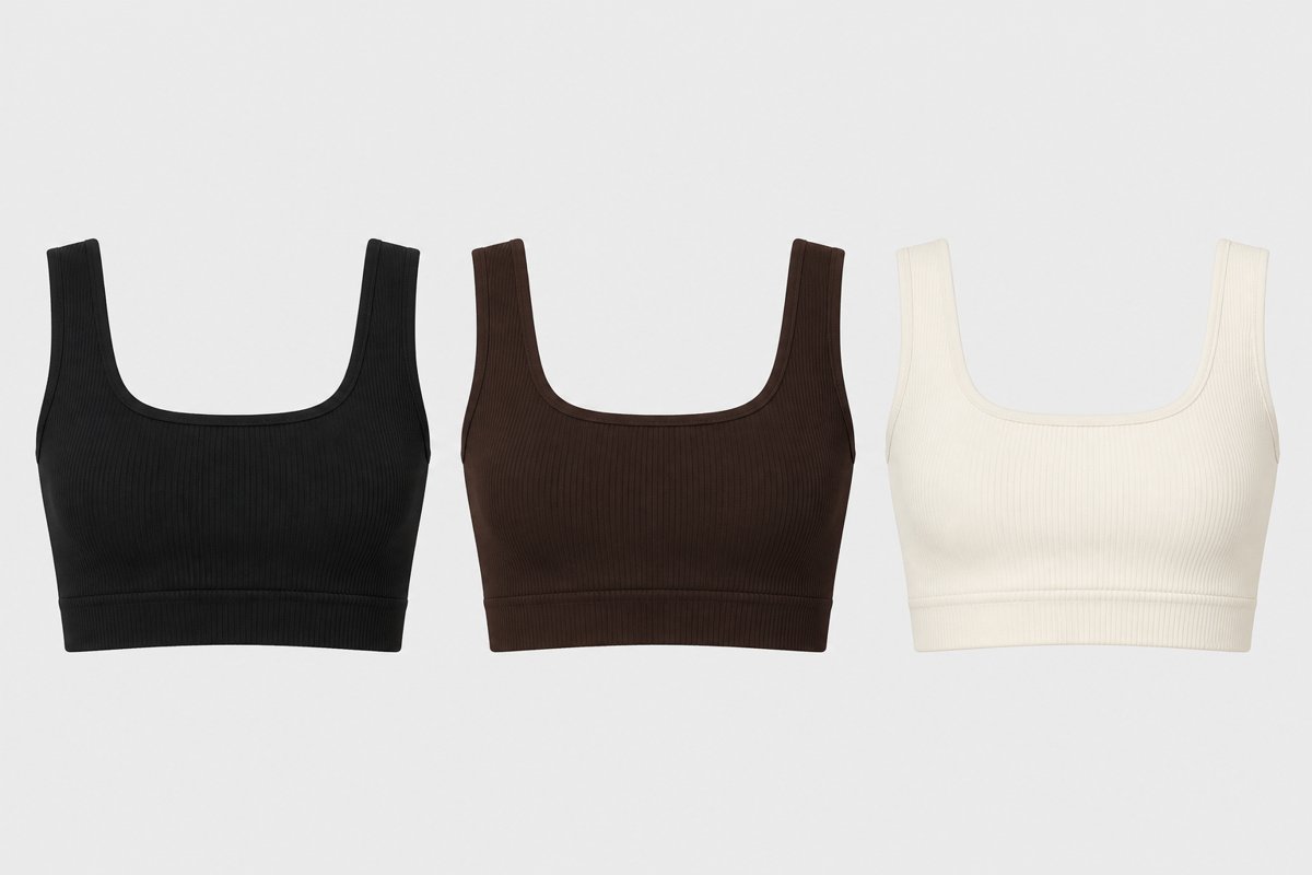 Top Base Classic Eronna nas cores Preto Absoluto, Cacau e Off White Gelo