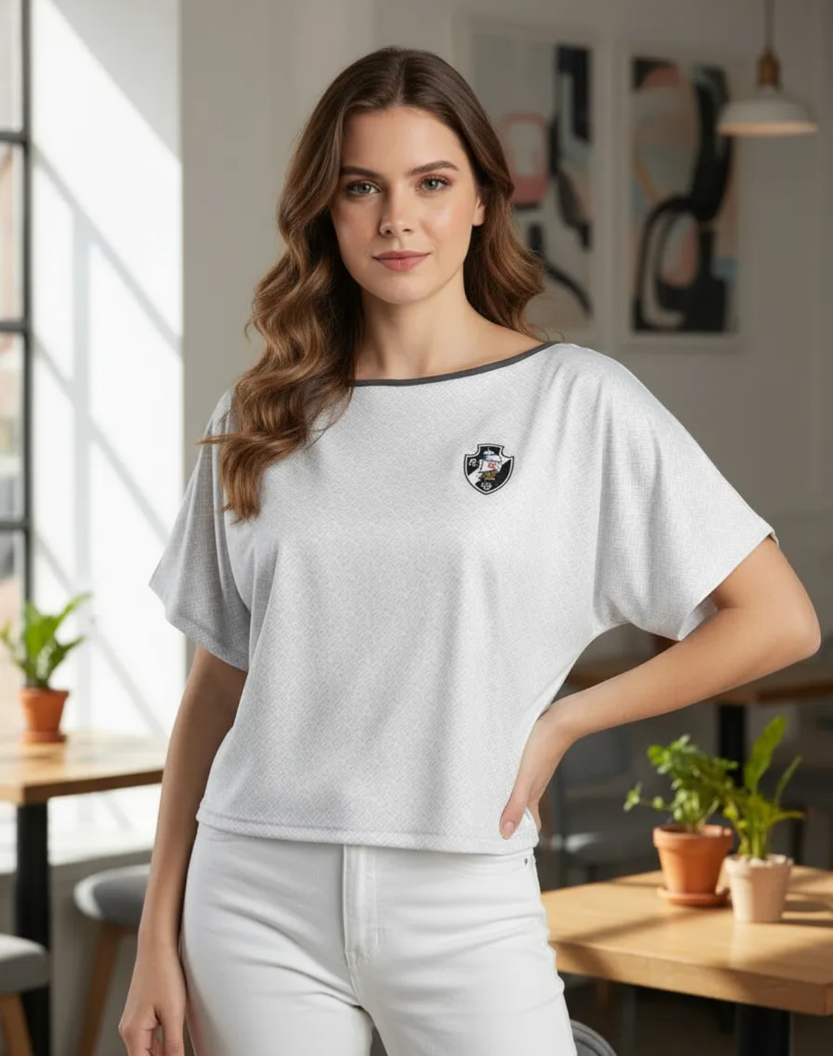 Blusinha vasco oficial feminina